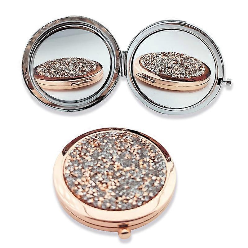 amplifies Small Makeup Mirrors Circular Pocket Makeup Mirrors