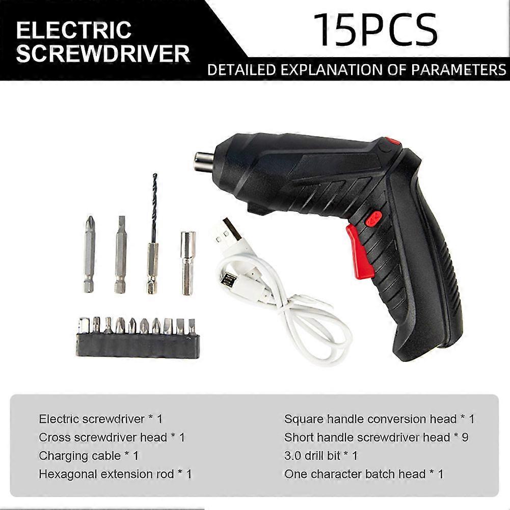 28 in 1 Precision Electric Screwdriver S2 Alloy Steel Bit Screwdrivers Type-C Fast Charging Screwdriver Set Repair Power Tools