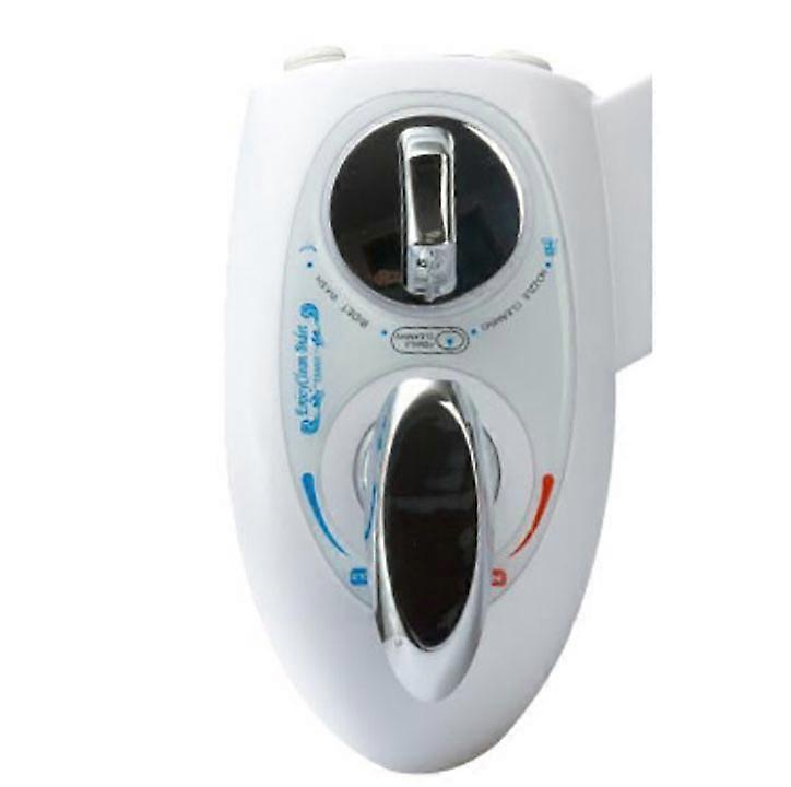 Dual Nozzle Self-Cleaning Nozzle Non-Electric Toilet Flush