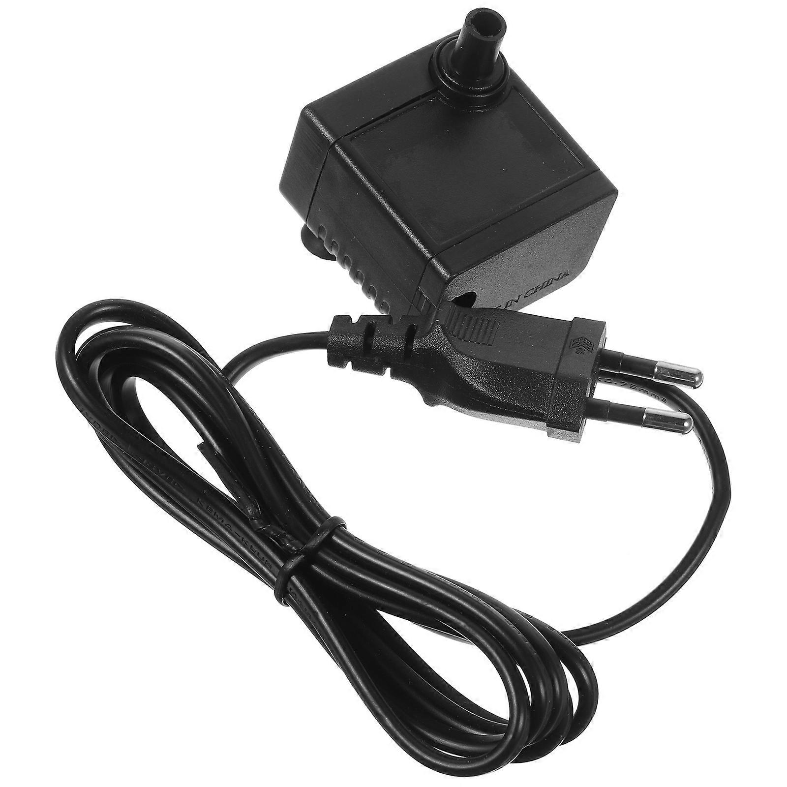 Comparer les prix de Tinksky AC 220V-240V 320L / H 5W Aquarium Aquarium Aquarium Étang Pompe à eau submersible avec prise EU (noir)