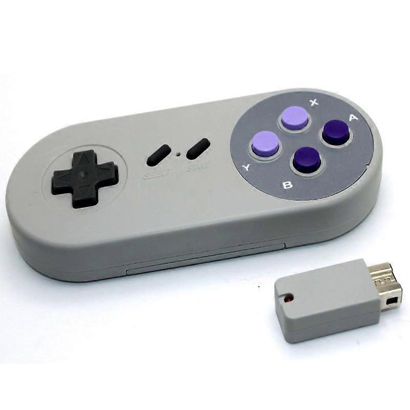 2.4ghz Wireless Controller For Snes Nes Classic With Usb Snes Receiver
