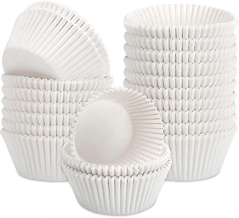 Cupcake Liner, Standard White Cupcake Liners 450-count No Smell Muffin Wrapper