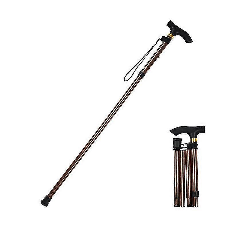 Folding Cane, Foldable Cane, Walking Cane, Non-slip Comfortable jn
