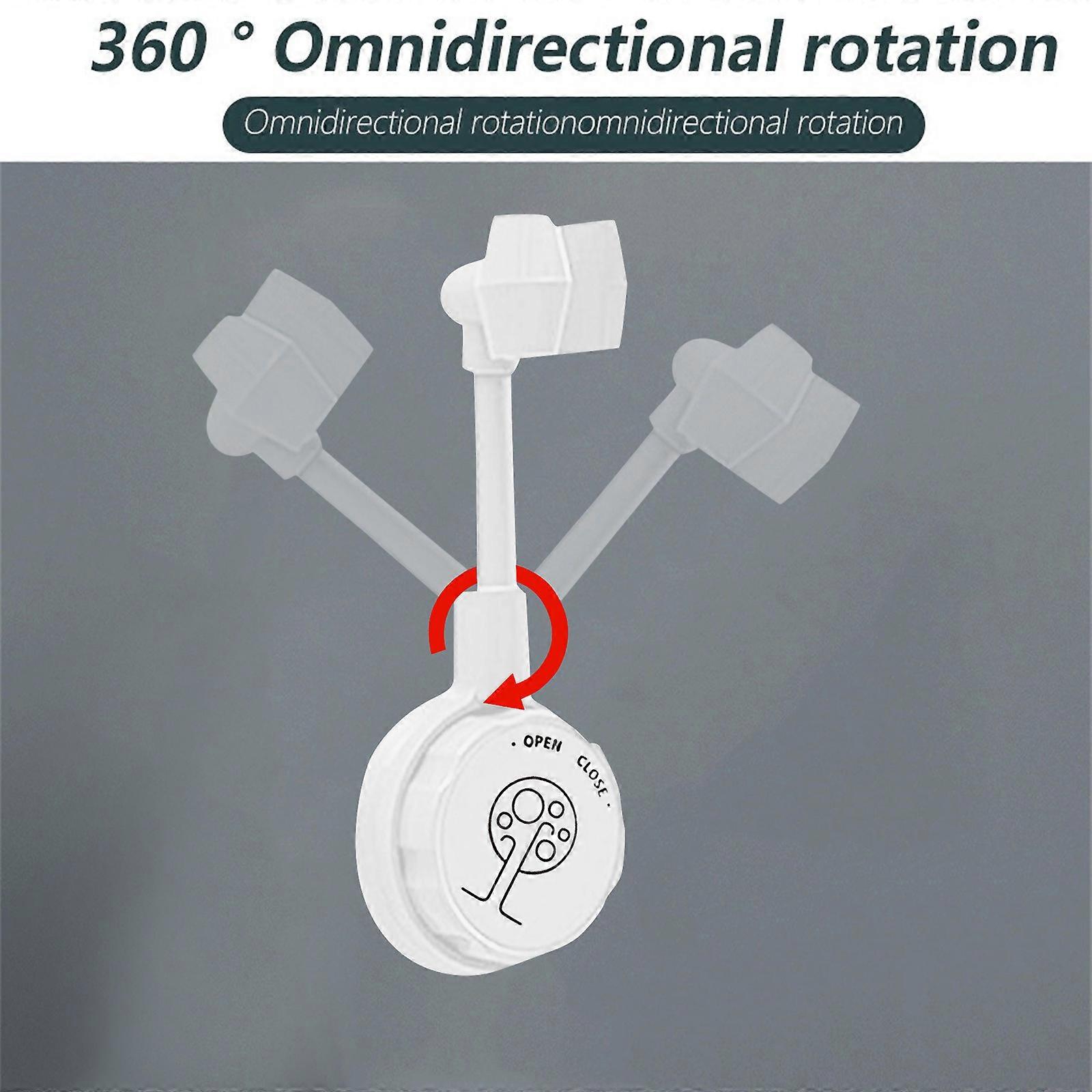 2/3pc Shower Head Holder Durable Suction Cup Shower Bracket Adjustable Shower Bracket Fixing Shower Head Stand Bracket Wall Rack