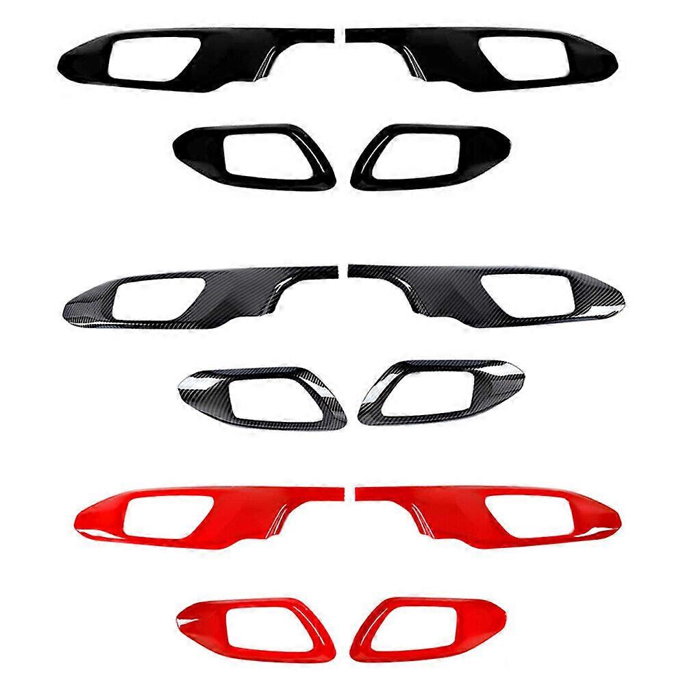 Fit For Jeep Compass 2021-2022 ABS Inner Door Handle Cover Protect Trim 4X