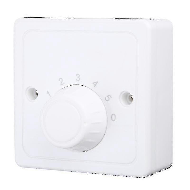 220v Ceiling Fan Speed Control Switch Wall Button Dimmer Switch Five Speeds
