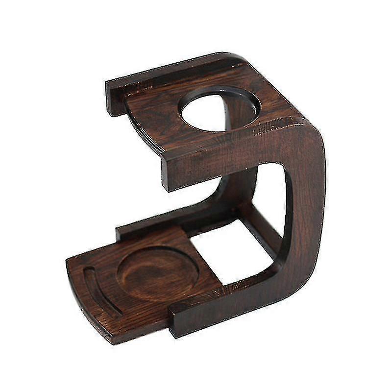 Manual Pour Over Drip   Filter   Wood Bracket   Stand