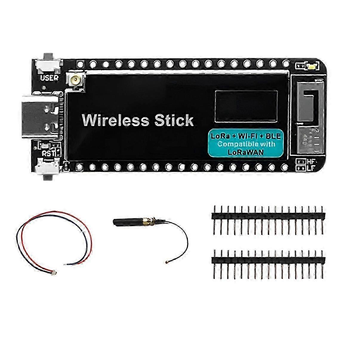 ESP32-S3 Wireless Stick V3 863-928MHz Lora Wifi Bluetooth Entwicklungsboard mit 0,49-Zoll-OLED-Bildschirm