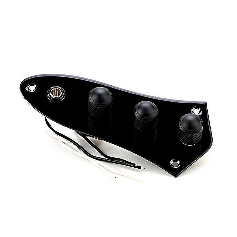 Wired Bass Control Plate Fully Loaded Control Plate with Prewired Assembly
