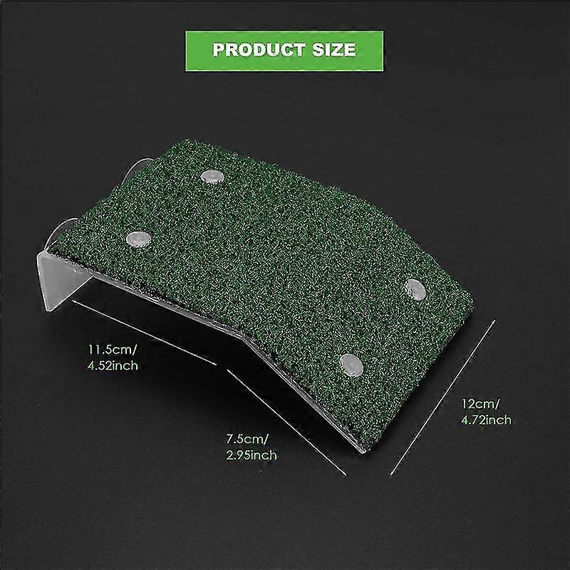 Lawn Turtle Basking Platform Turtle Resting Basking Platform, Simulation Grass Turtle Ramp For Turt