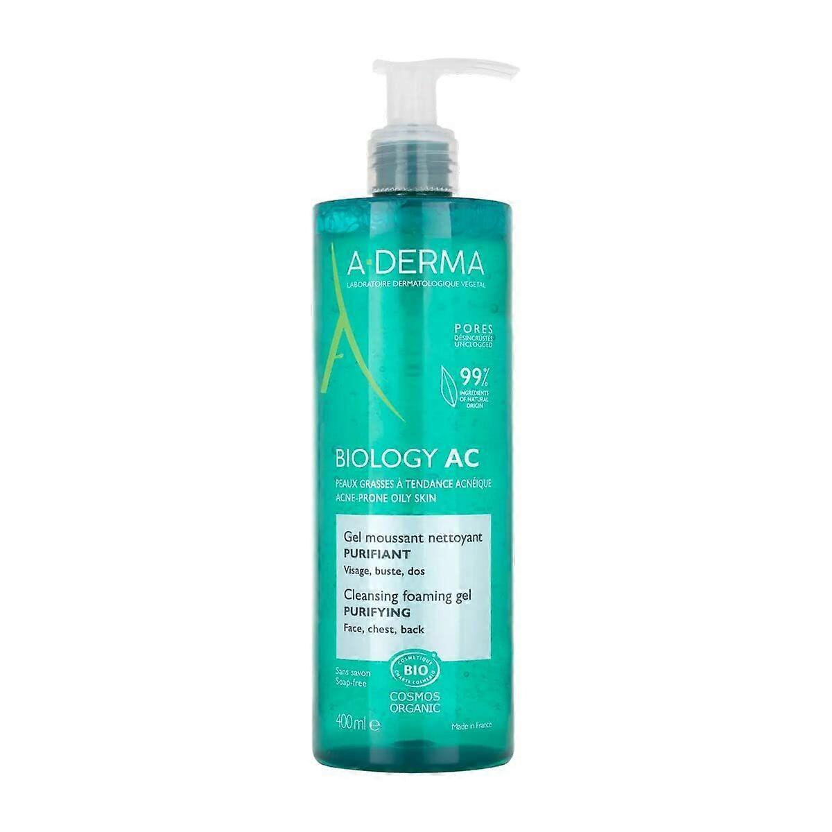 洁面啫喱 A-Derma Biology Ac 400 毫升