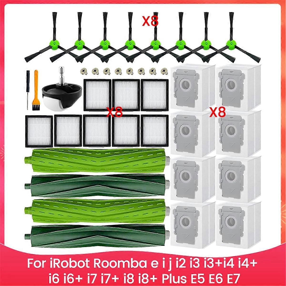 Ersatzteile für E-, I- und J-Serien I2 I3 I3+I4 I4+ I6 I6+ I7 I7+ I8 I8+ Plus E5 E6 E7 Bürstenfilter