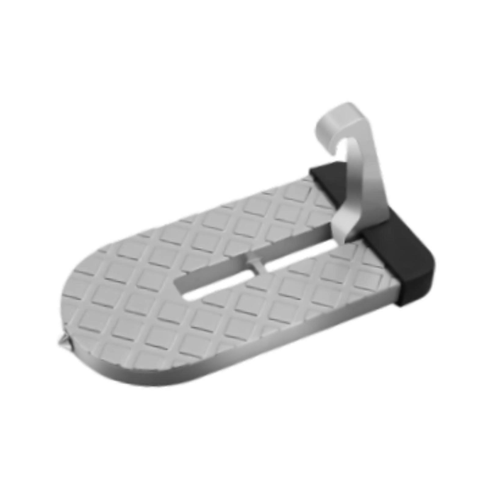 Generic Vehicle Door Step Load Bearing 400 Pounds Multi Function Accessories Silver