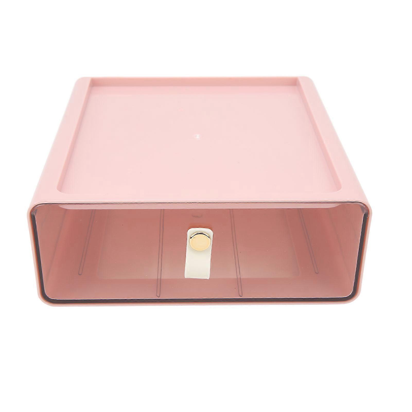 Clear Drawer Storage Box for Desktop Organization in Office or Home
