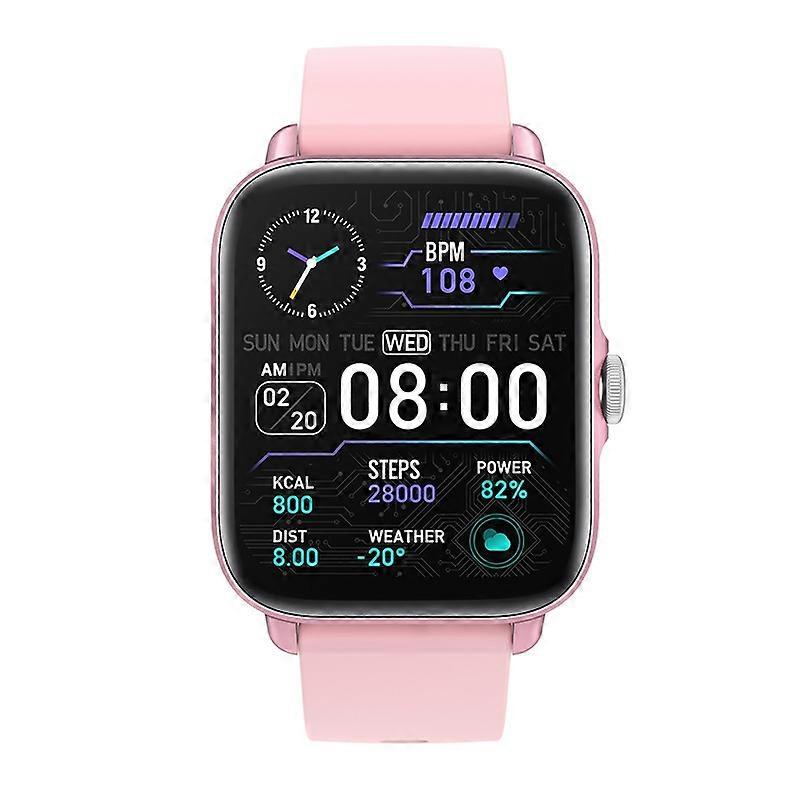 LOANIY Y22 Heart Rate Monitoring Smart Bluetooth Watch, Color: Pink