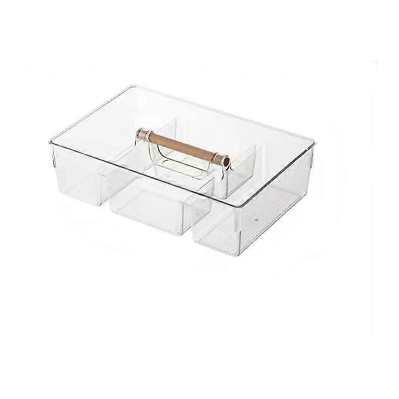 Multifunctional Storage Organizer - Modular Cosmetic Box for Kitchen, Bathroom, and Dressing Table in Durable Plastic, Multi-Compartment Design