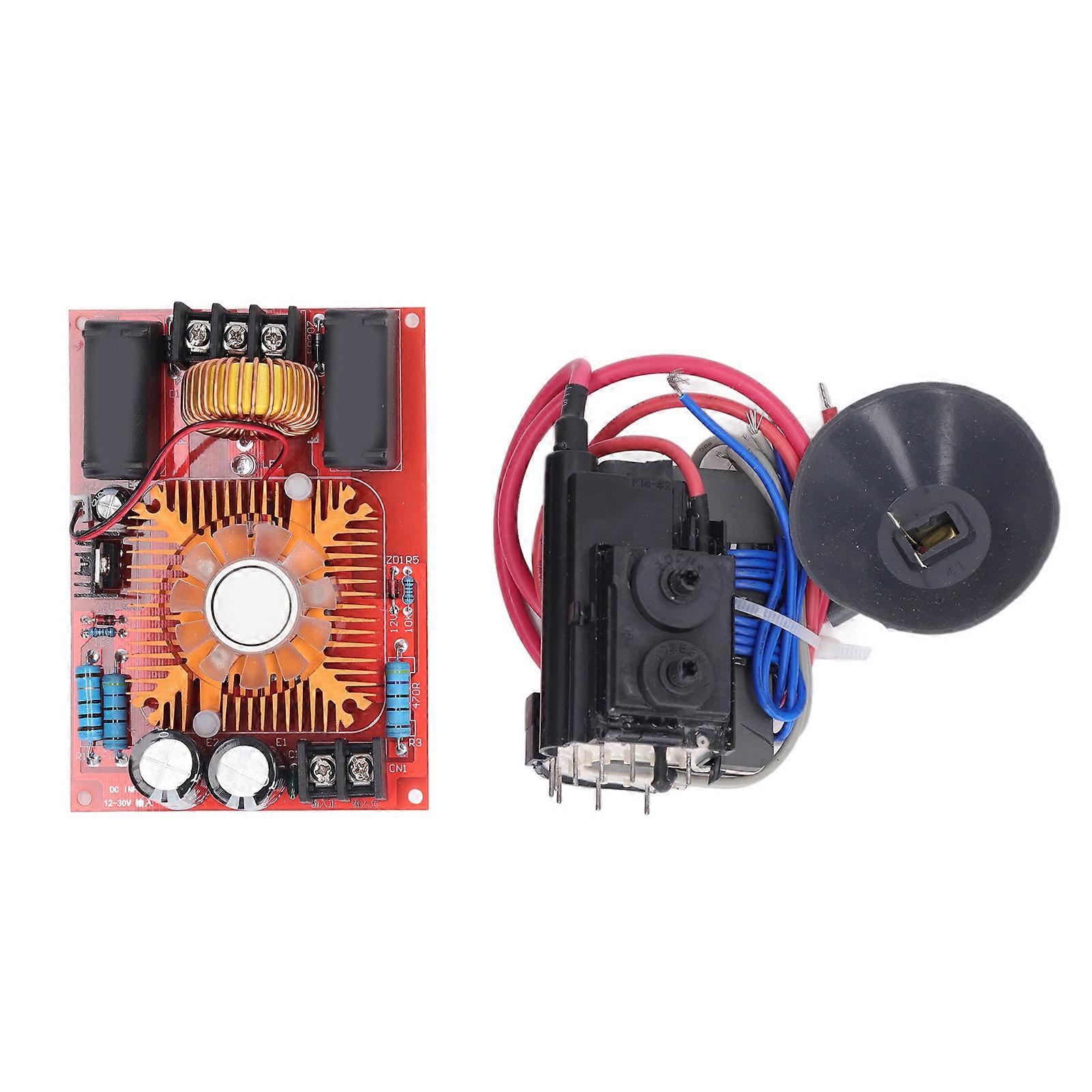 ZVS Coil Driver Board Zero Voltage Switching Drive Board Flyback Coil Heating Module with Fan DC12‑30V 250W