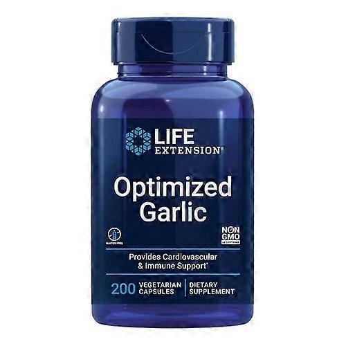 Life Extension Optimized Garlic ,200 vcaps (Pack of 1)