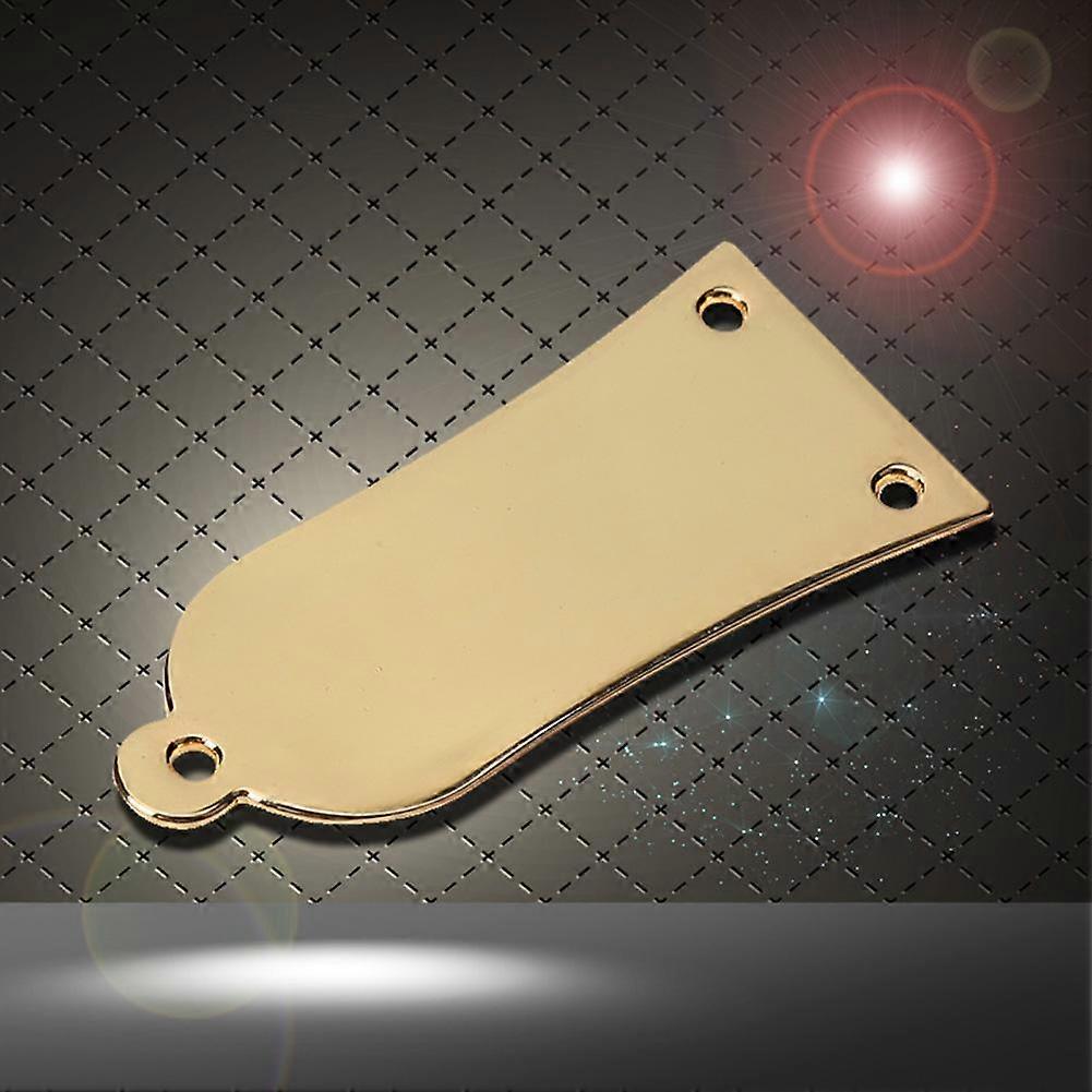 3 Holes Metal Bell Shaped Neck Cover with Screws for Les Paul Electric Guitar Guitarra Bass Musical Instrument Accessories