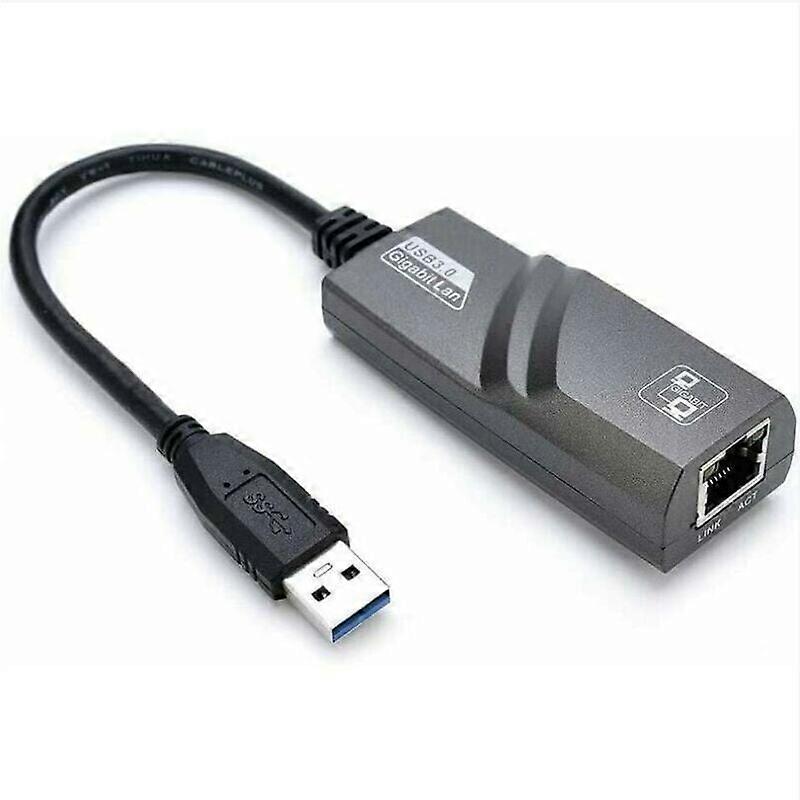 USB 3.0 to RJ45 Ethernet Adapter, 1000 Mbps LAN Network Adapter, Compatible with Windows 10/8.1/8/7/Vista/XP, Mac OS 10.6 and above, Linux