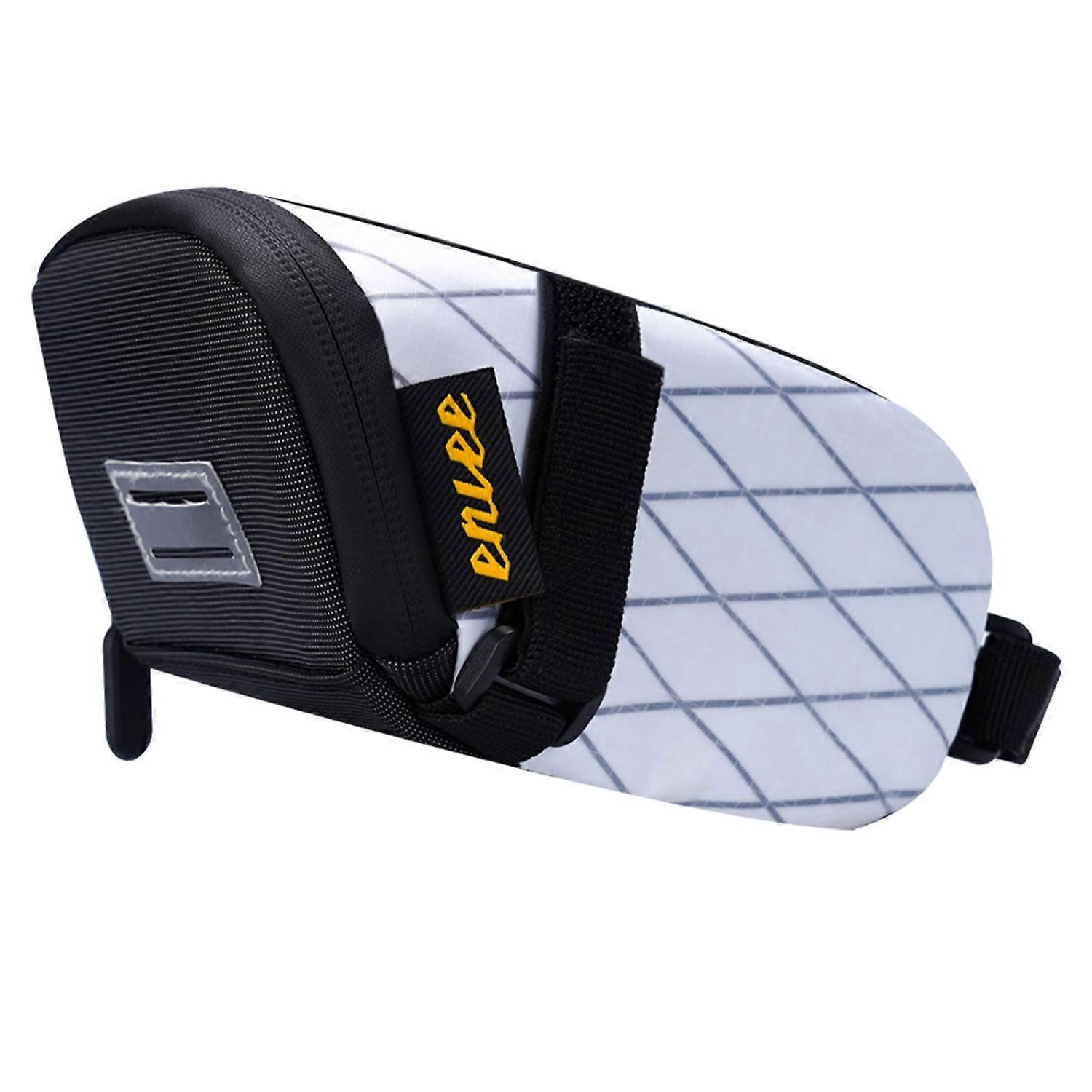 ENLEE E2493 Waterproof Bicycle Saddle Bag for MTB,Road Bikes Quick Release Tool Pouch-White