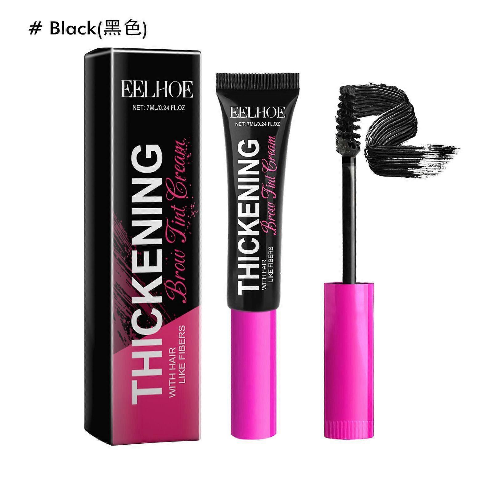 Eelhoe Fiber Brow Cream Series Natural Makeup Color Rendering Three-Dimensional Shaping Eyebrow Makeup Brow Cream