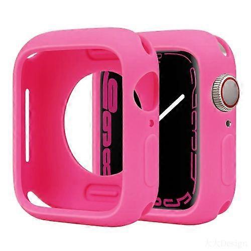 For Apple Watch Series 42mm / 44mm Candy Silicone Half Coverage Watch Case