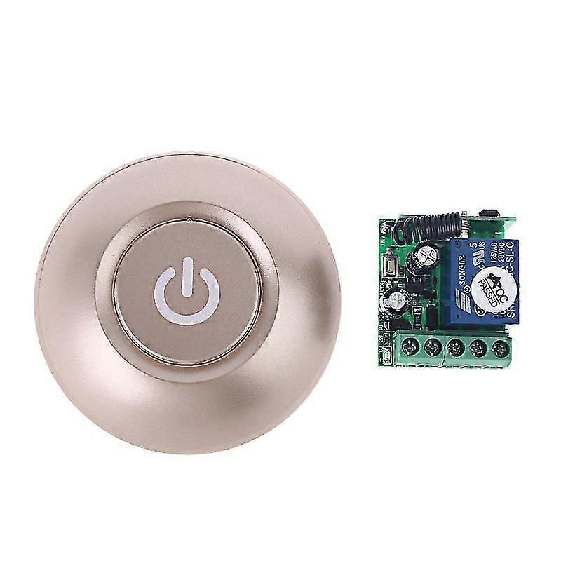 Relay Switch DC12V Wall Wireless Remote Control Relay Switch Transmitter