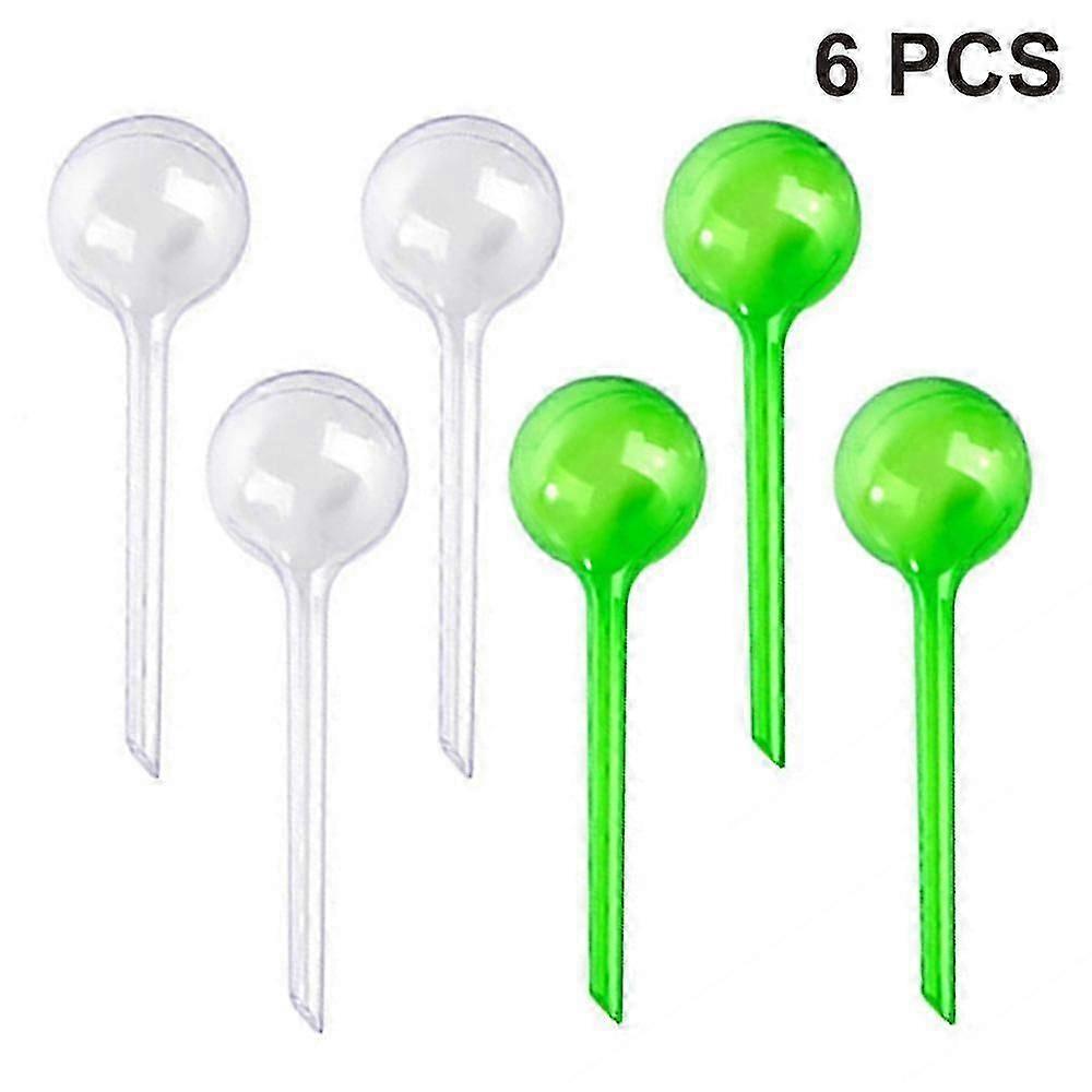 6pcs Plastic Ball Automatic Watering Device, Lazy Watering System
