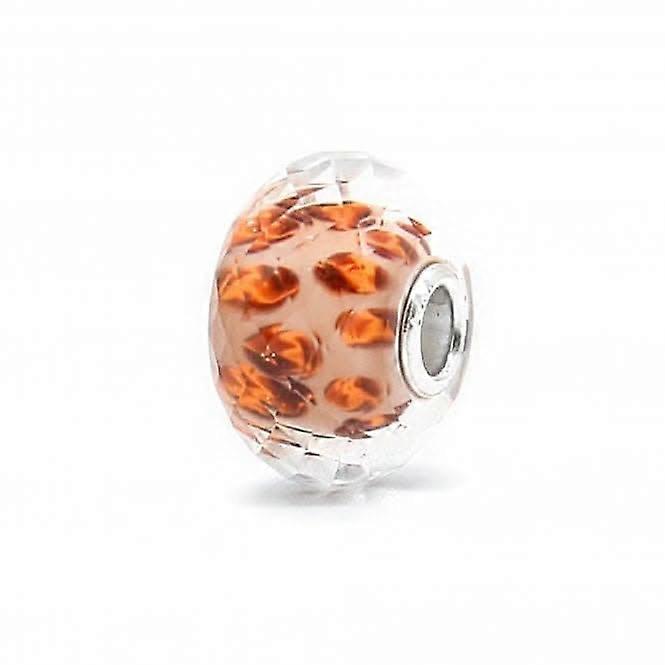 Leopard Spots Orange Bead TZZUK-00346