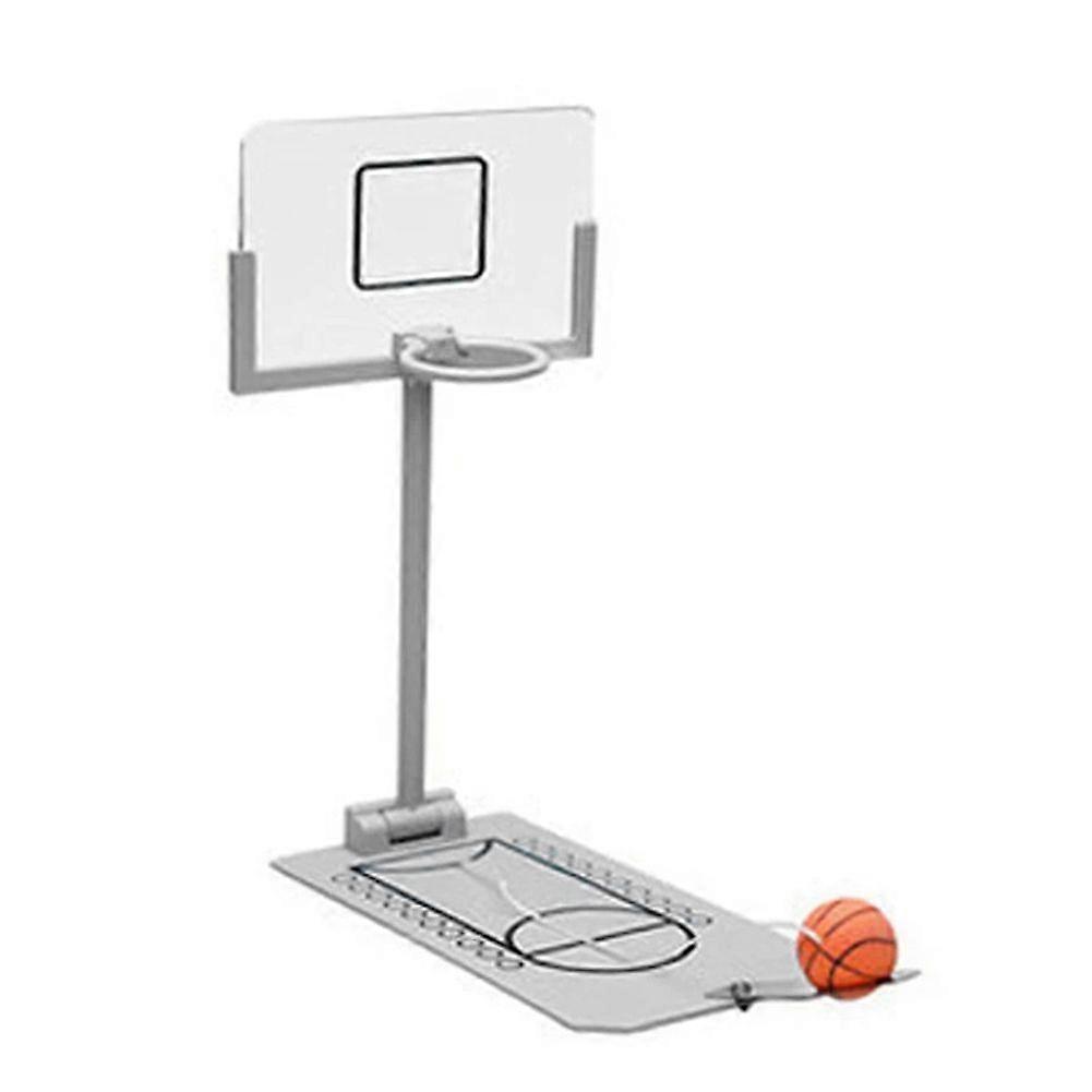 Desktop Stress Relief Toys Folding Basketball Machine Handheld Mini