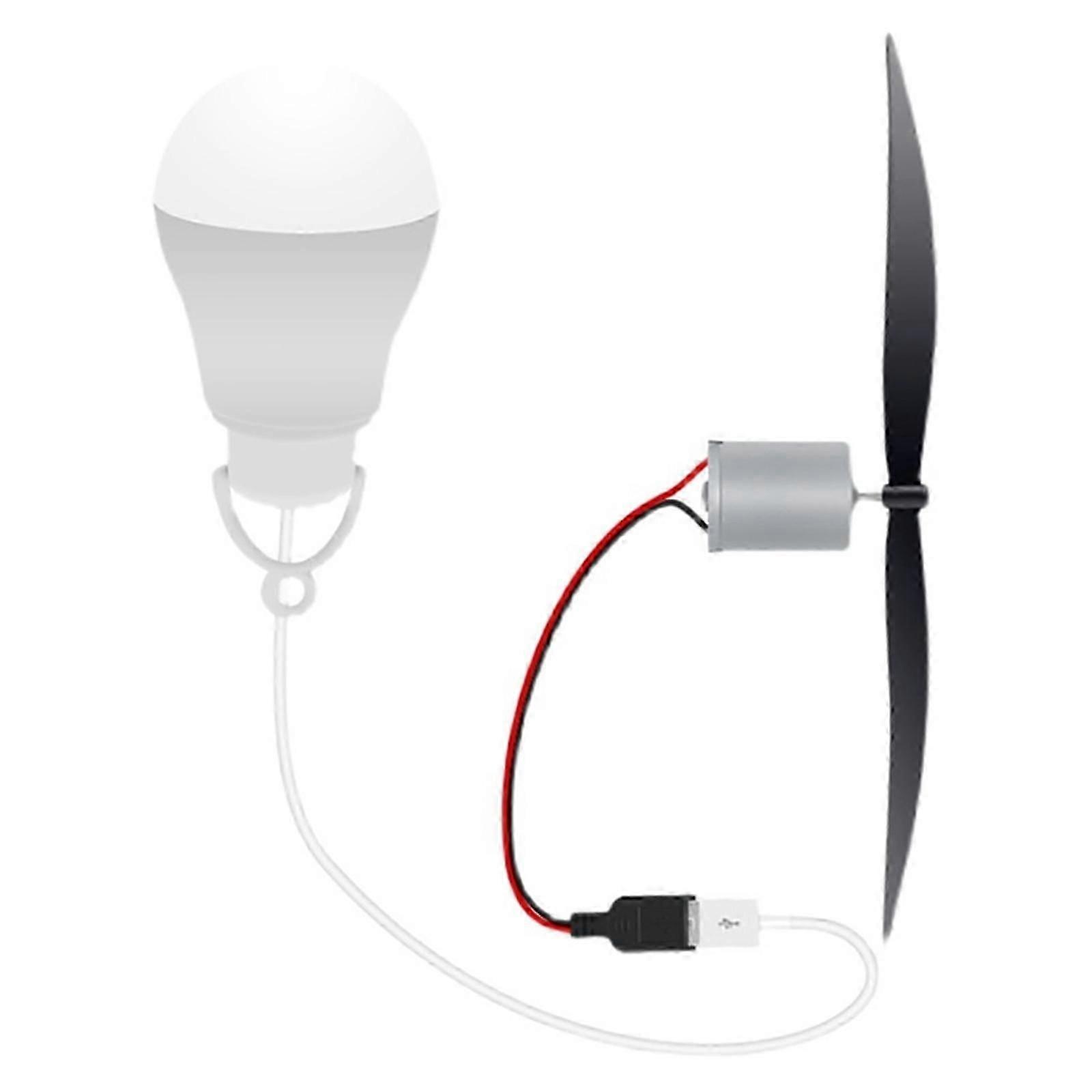 USB 1M 20V 5W Mini Wind Turbine Motor Led Windmill Micro Wind Turbine Wind Turbine Science Teaching Tool Model