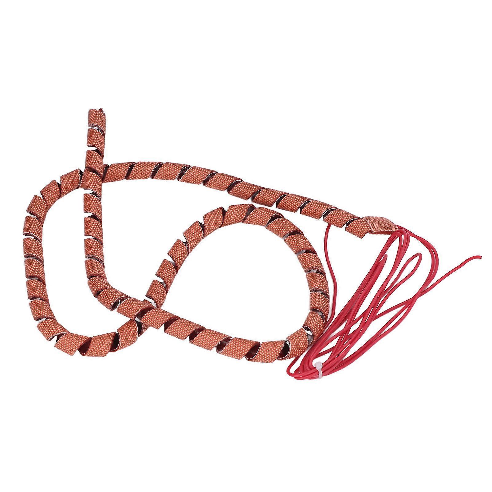 Spiral Silicone Heating Tape Pipe Heating Heat Trace Cable Wrap for Freeze Protection 220V 70W