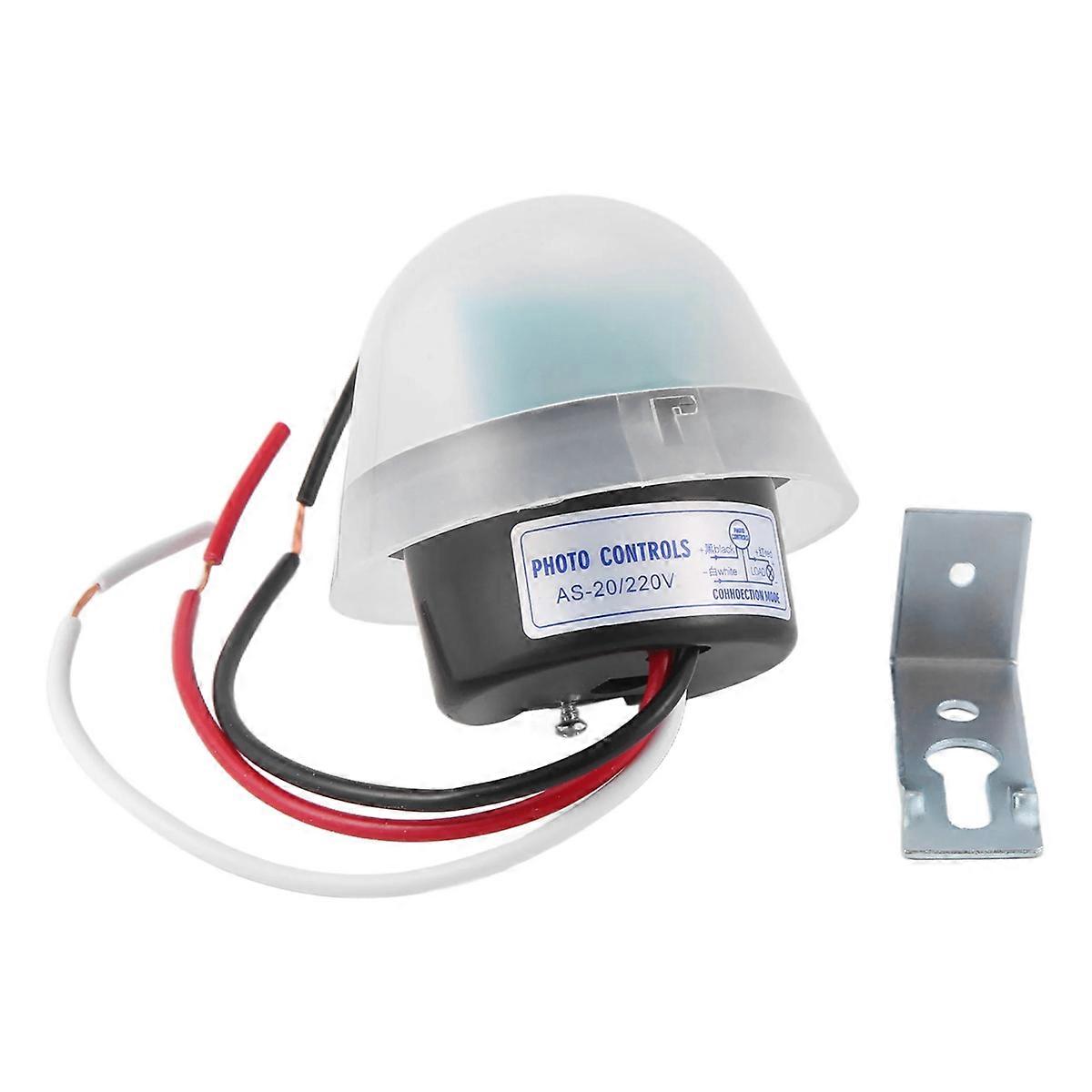 Automatic Auto On Off Photocell Street Light Lamp Switch C AC 220V 50-60Hz 10A Photo Control Photosw