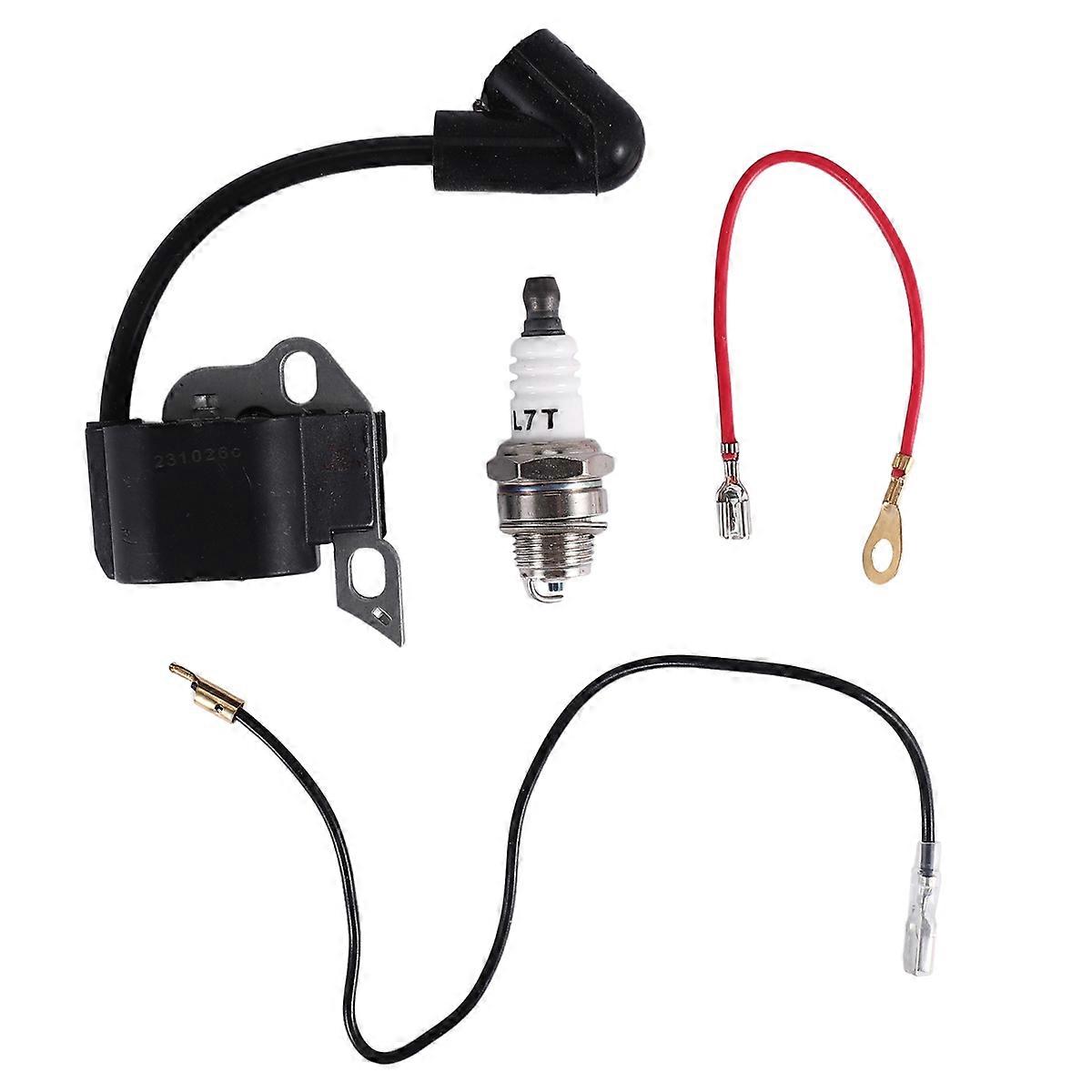 Ignition Coil Spark Plug and Wires for MS170 MS180 Chainsaw
