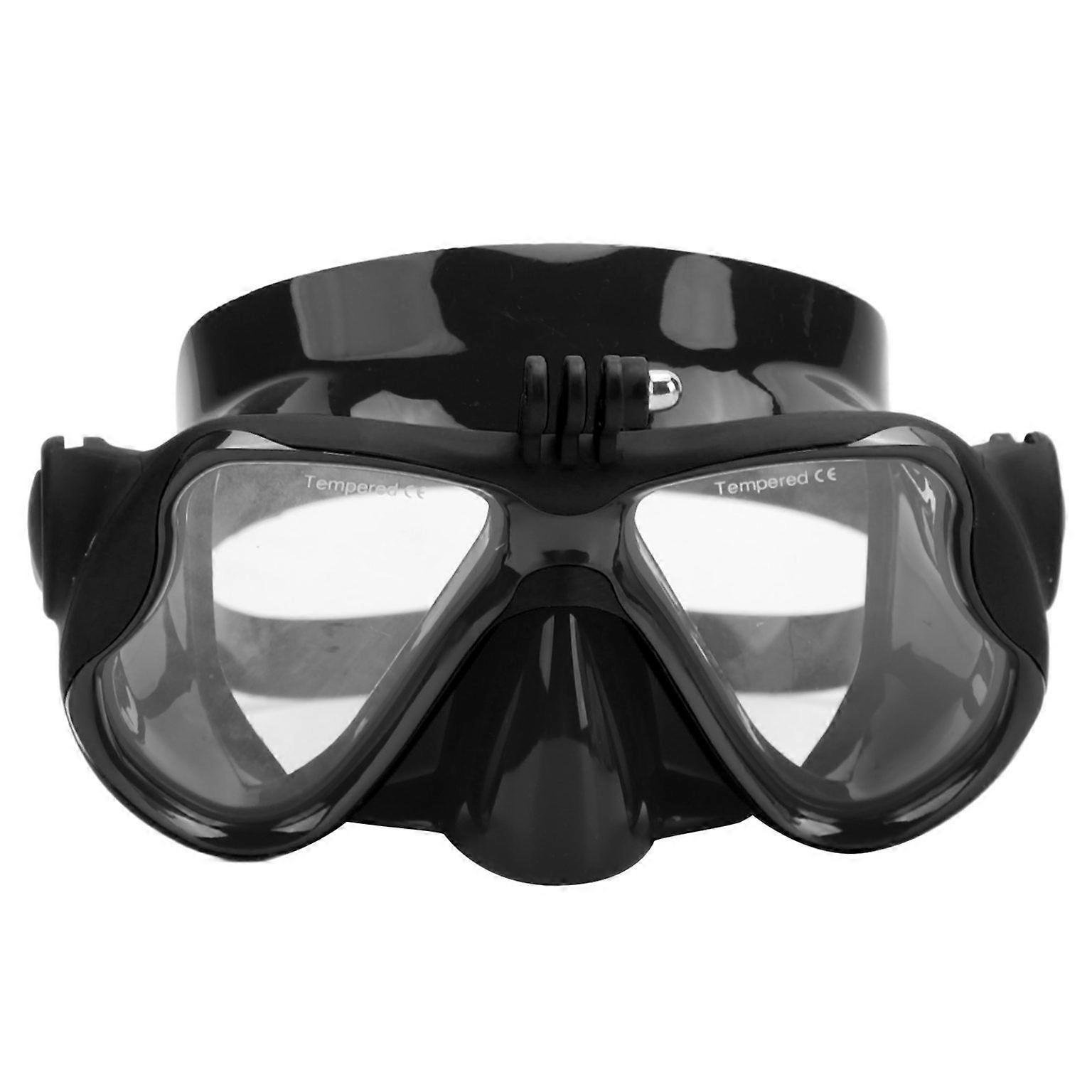Diving Goggles with Action Camera and Face Cover for Swimming