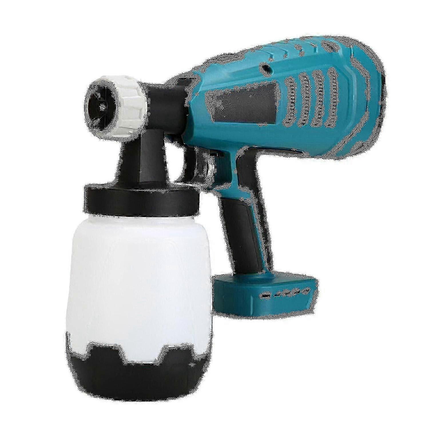 适用于Makita 18v电池无线高压手持喷漆枪 - Quan
