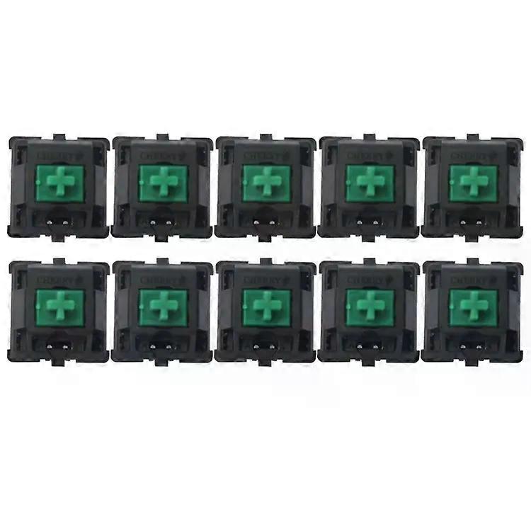 Cherry MX Switch Linear Keyboard Shafts-10PCS Green by