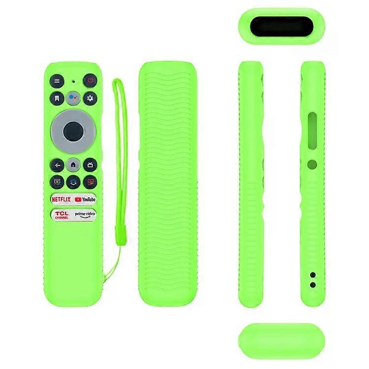 TCL RC902N Remote Control Silicone Case-Anti-Drop,Luminous Green Luminous Green