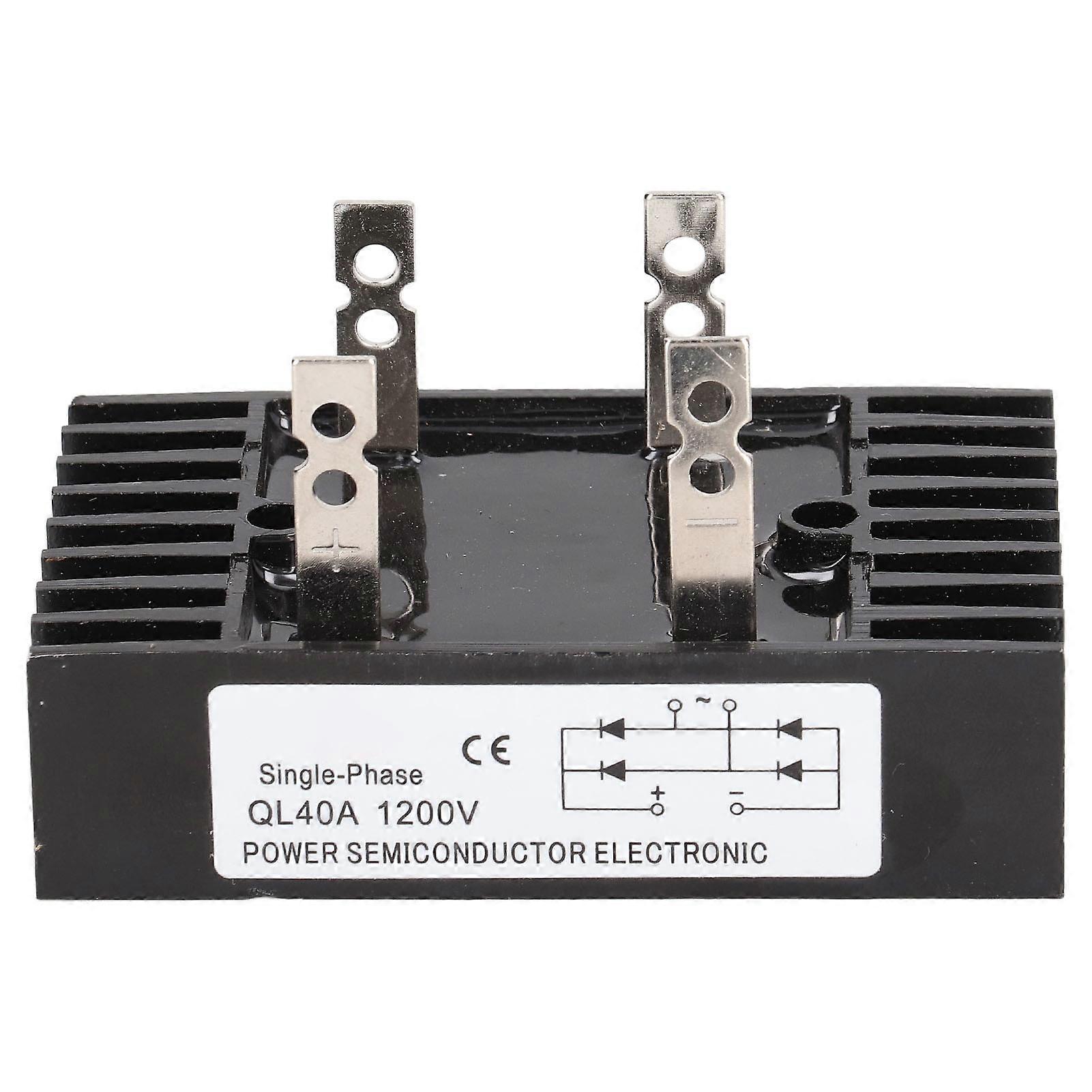 Bridge Rectifier 3 Phase 40A 1200V High Power Rectifier Diode for Power System Equipment