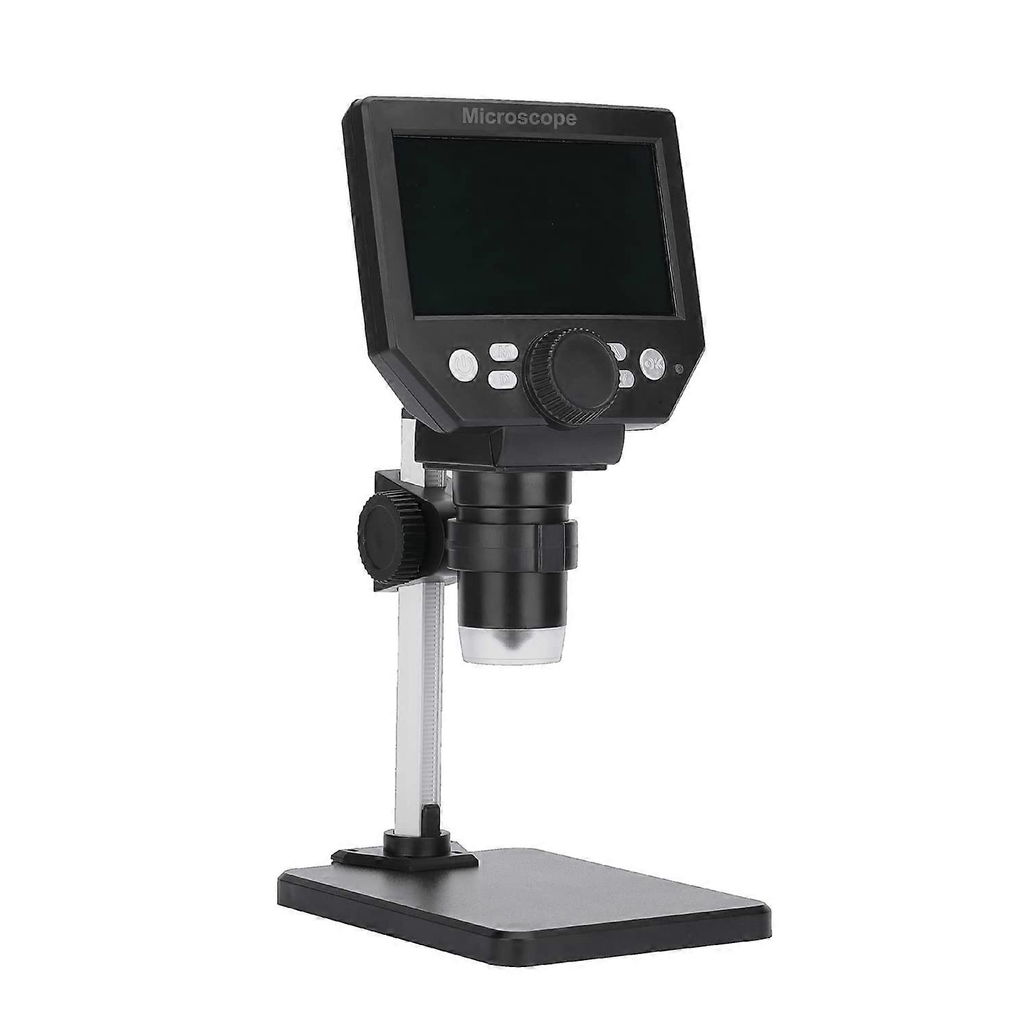 Digital Microscope, G1000 10MP Electron Microscope with 4.3 Inch LCD Display and 1-1000X Continuous Magnification