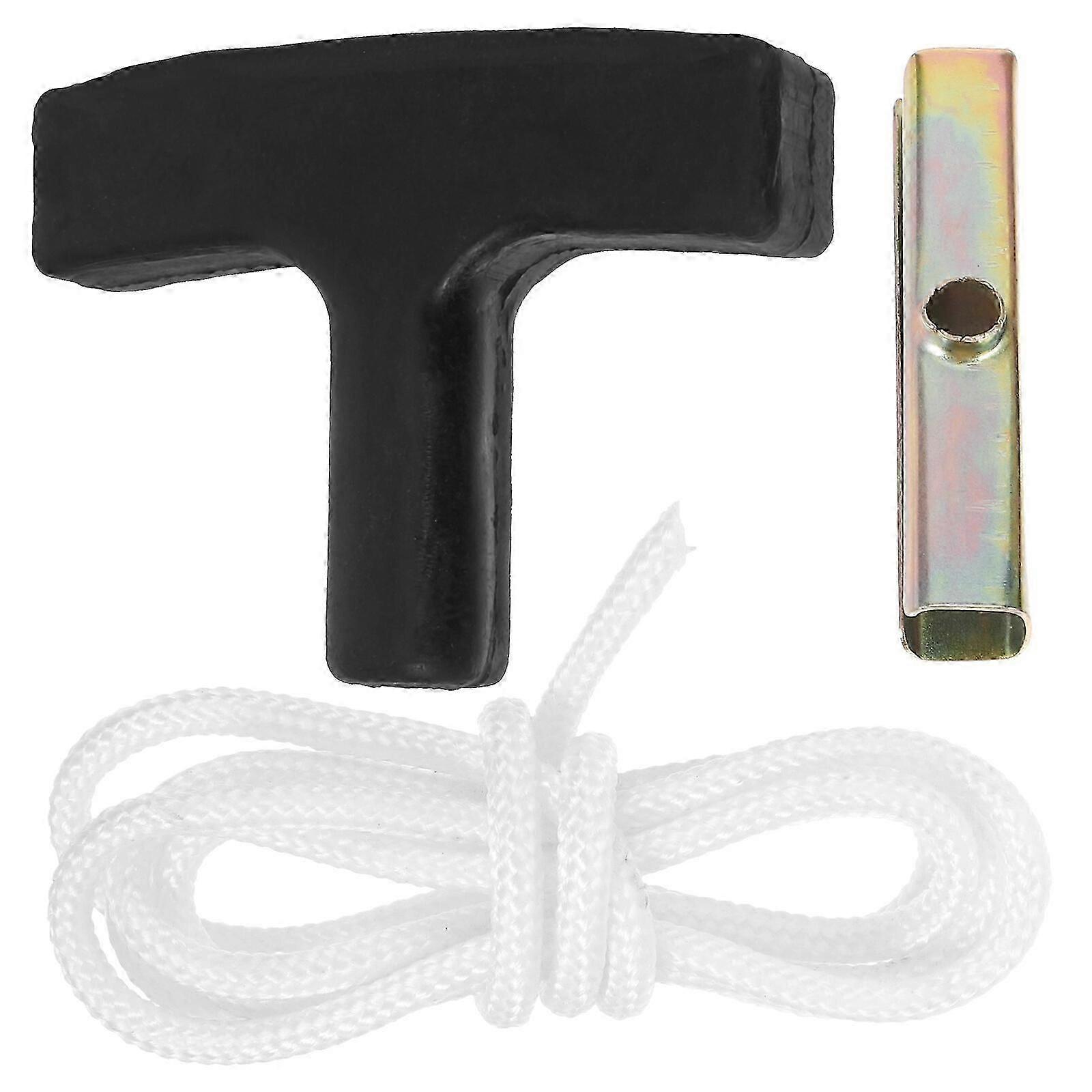1 Set Universal Chainsaw Part Chainsaw Cord Handle Chainsaw Pull Handle Manual Starter Handle