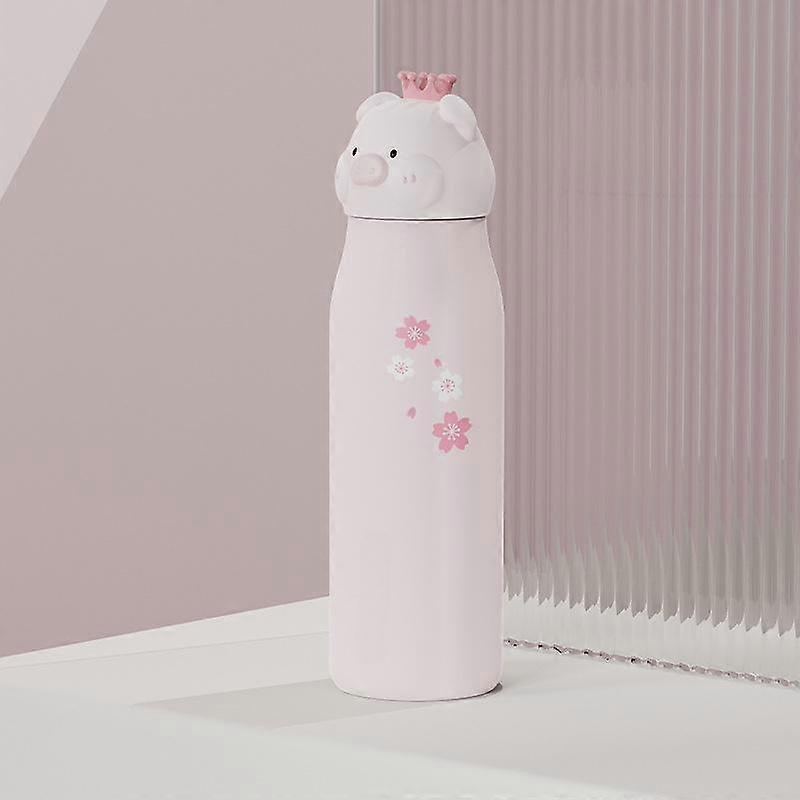 Vacuum Flask Female High-value Cute Pot-bellied Children's and Students' Water Cups Are Small and Portable.