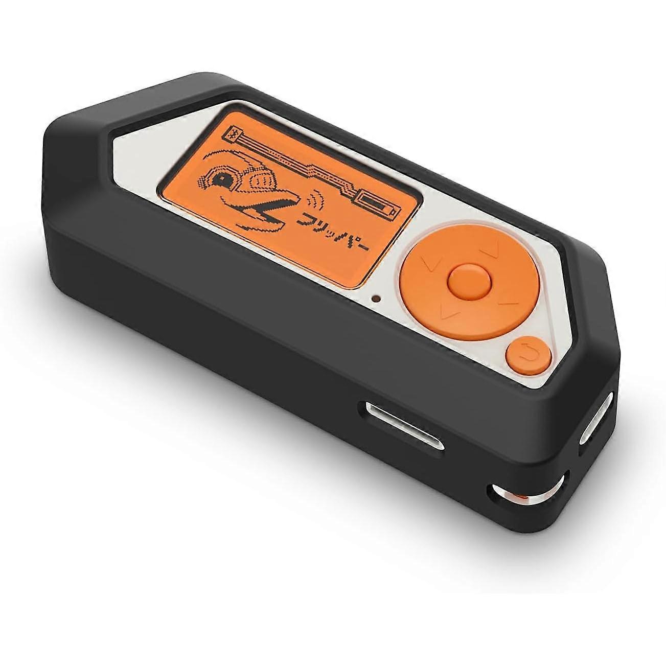 For Flipper Zero Electronic Pet Silicone Full-Cover Protective Case Black