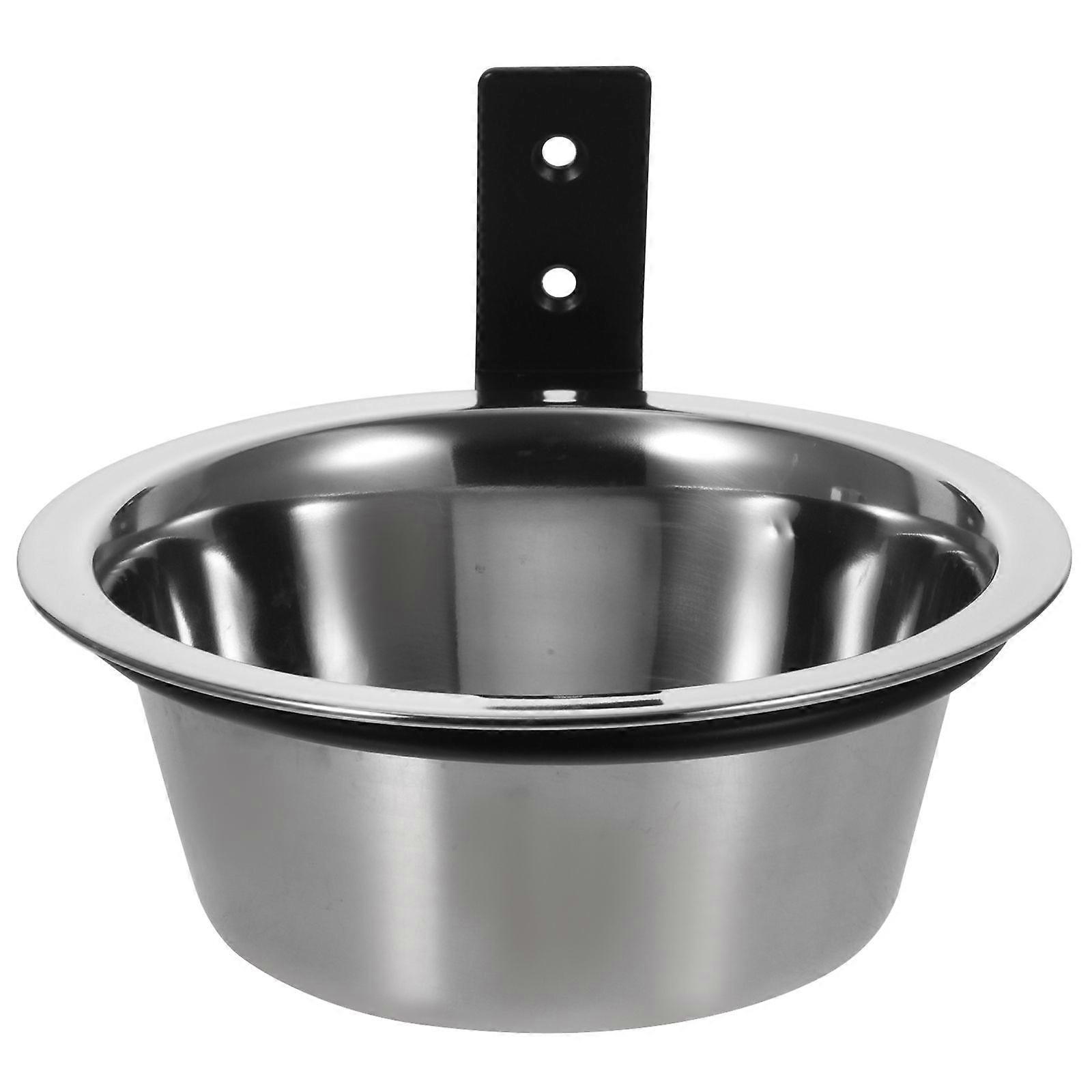 1 Satz erhöhter Hundenapf Erhöhter Hundefutter-Wassernapf Wandmontierter Haustier-Futternapf