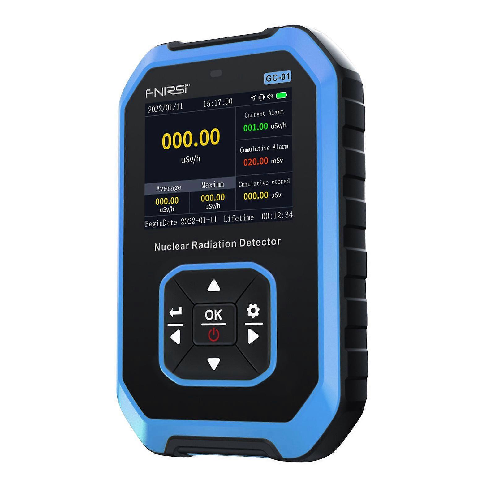 New Radiation Dosimeter with LCD Display, Portable Handheld Beta Gamma X-ray Radiation Monitor Meter
