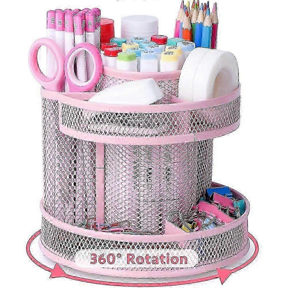 Desk Organizer rotating, pen holder, for school and office