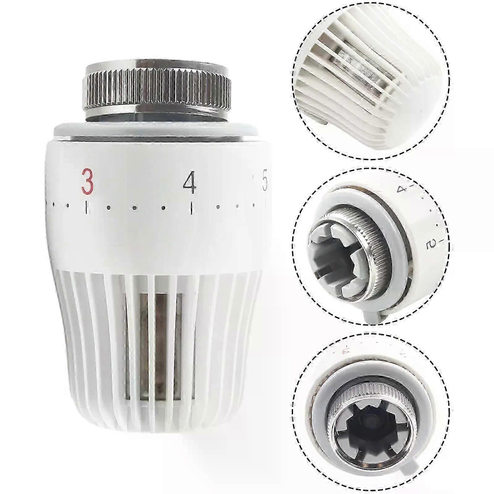 M30x15 Thermostatic Radiator Valve Replacement Sensor Head Temperature Control Valve Head For Heating System Accessories