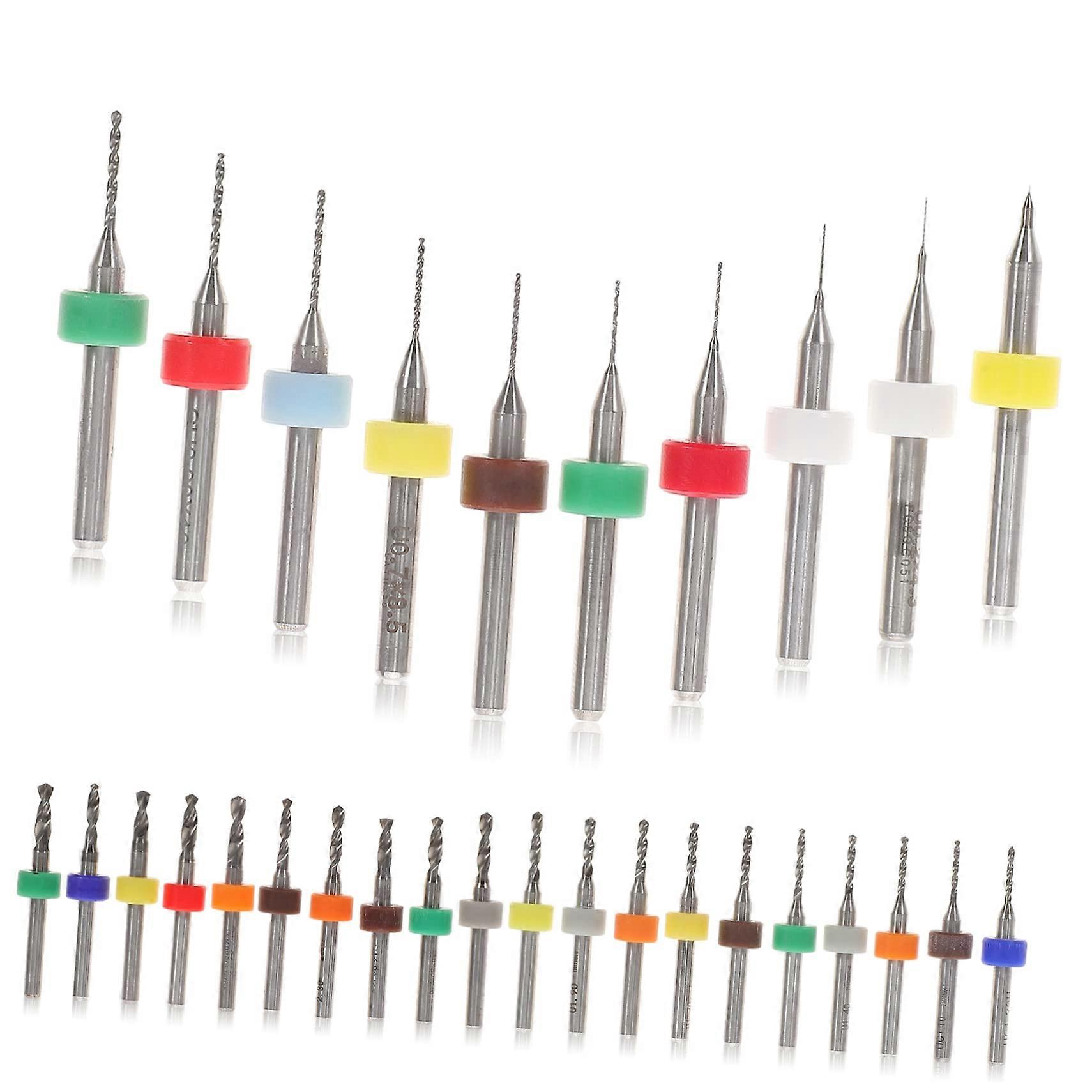 Drill Bit Set 30pcs Micro Drill Bits for Hand Drill, Precision Tools for DIY Crafts, Wood, Metal, and Plastic