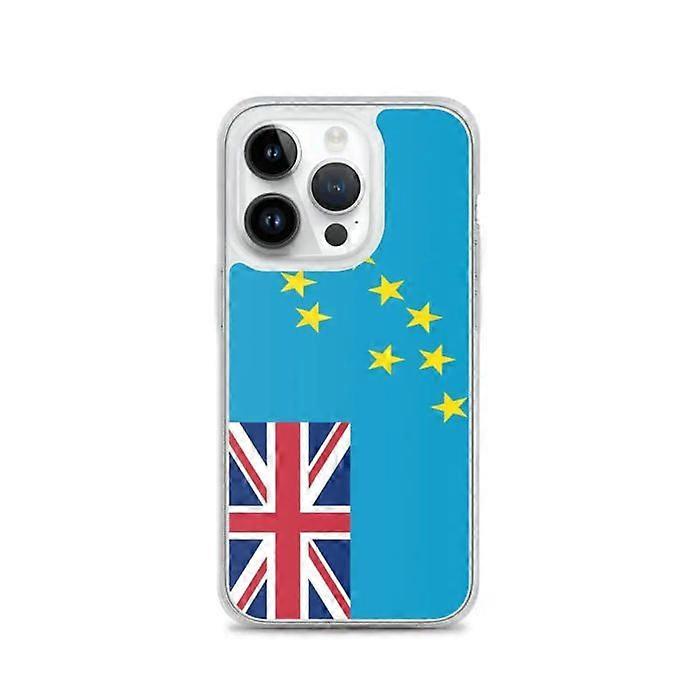 iPhone Case - Tuvalu - Flag - Soft - Multicolor - Compatible with iPhone 14 Pro